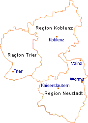 Karte Rheinland Pfalz